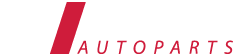 لوگوی KHF Autoparts - یکتا قطعه صنعت (نسخه روی زمینه تیره)